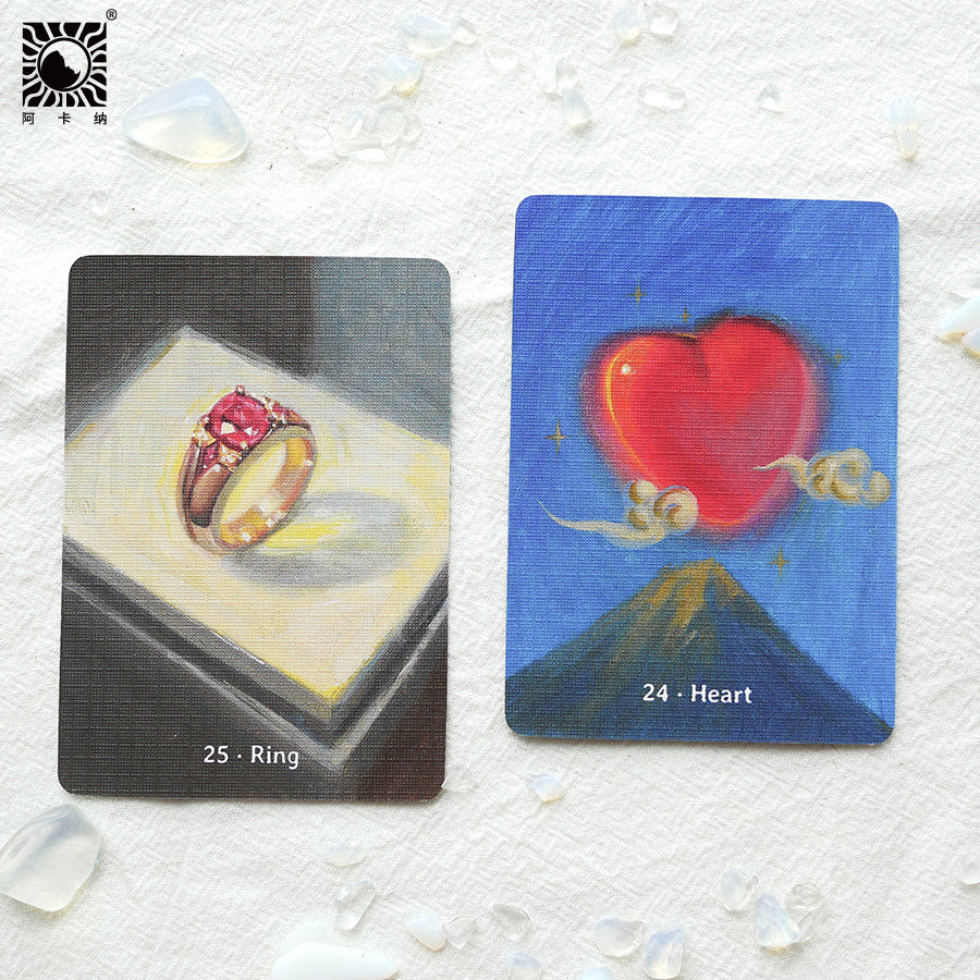 Arcanums Time Lenormand Cards